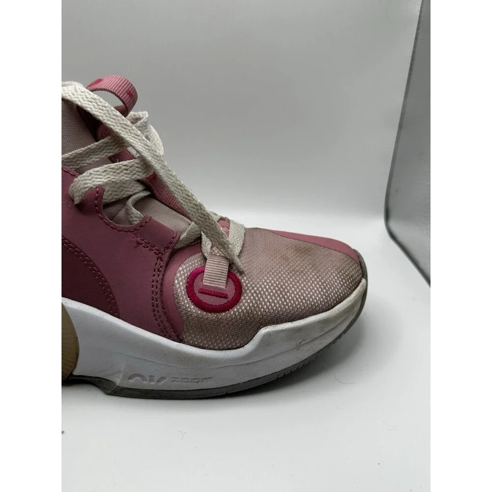 Nike Air Zoom Crossover 2 Kids Sz 3Y Pink Basketball Shoes FB2689-600
